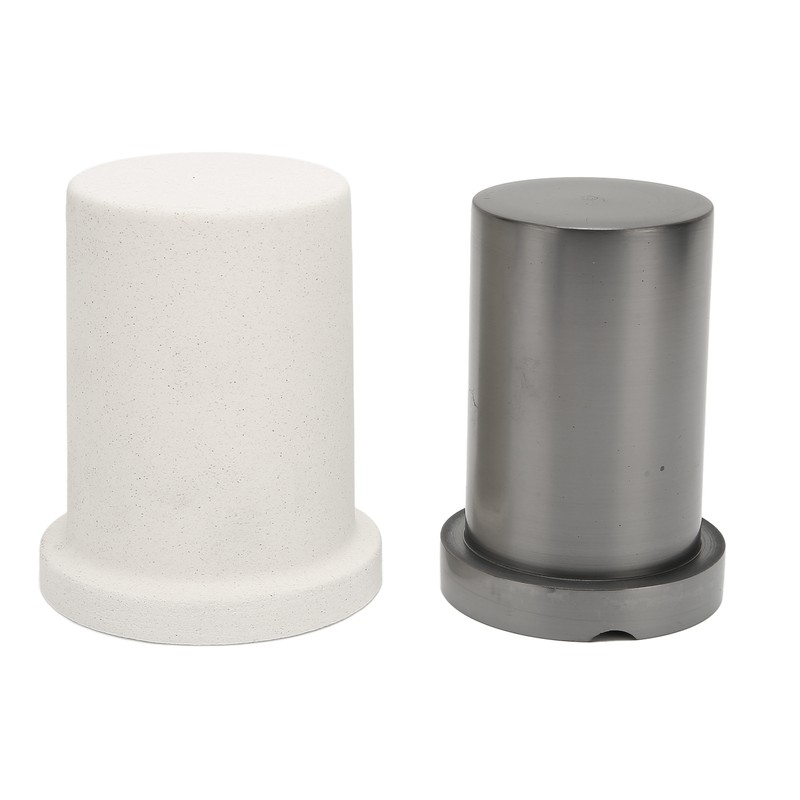 Graphite Crucible Set Induction Gold Melting Furnace High Temperature Resistant