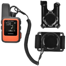 Lamborsafe Backpack Tether Mount Only for Garmin InReach Mini 2 and Mini, Garmin Handheld GPS Backpack Accessories for Outdoor Sport - Solid Locking and Easy Access