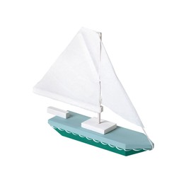 Darice 9169-04 Wood Sailboat Model Kit