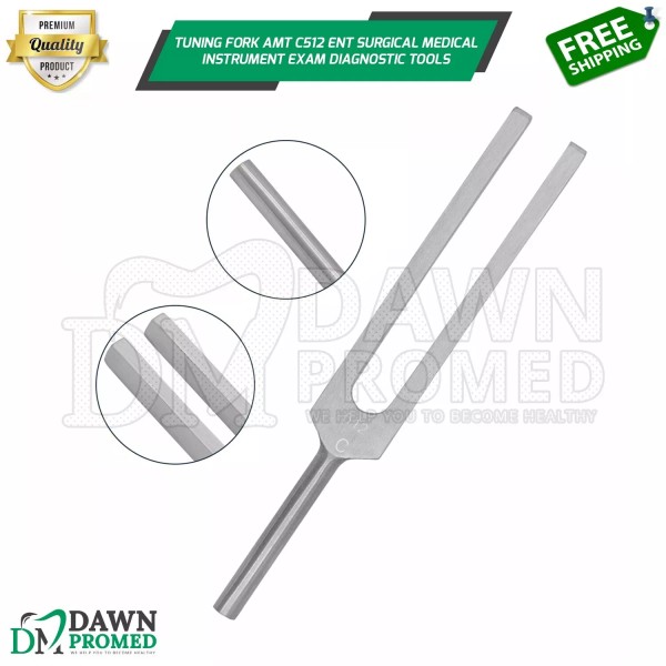 DawnProMed Tuning Fork AMT C512 Exam Diagnostic Tools ENT Surgical