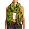 PANASIAM Sarong in green tones, scarf, towel, beach towel, wrap