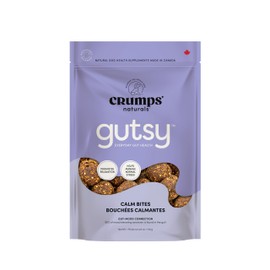 CRUMPS NATURALS Gutsy-Calm Bites 4.6oz/130g, Dog Treats, Supplements
