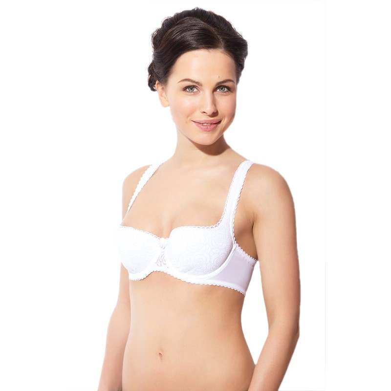 Rosme Annija Collection Women's Half Cup Balconnet Underwired Bra -