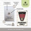 LUCKYLINDE Retro Tin Sign Suitable for Rover Oldtimer Fans and
