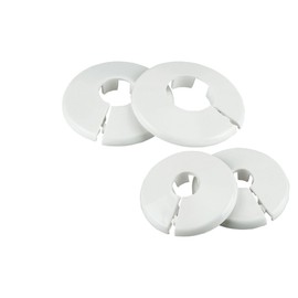 Talon 10mm Pipe Collar White 10 Pack