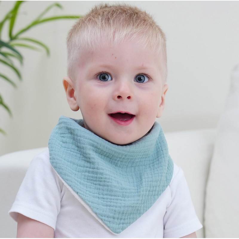 SLOSH Baby Bib for Newborns Baby Bib Triangle Scarf Neckerchief