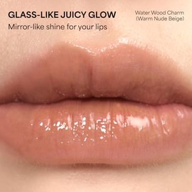 Llavero Con Brillo Labial Y Labial 2 En 1 Charm Shiny Glowy De Entropy Makeup, Color De Labios De Alta Pigmentación Y Larga Duración Y Brillo Voluminizador, C6 Water Wood Charm