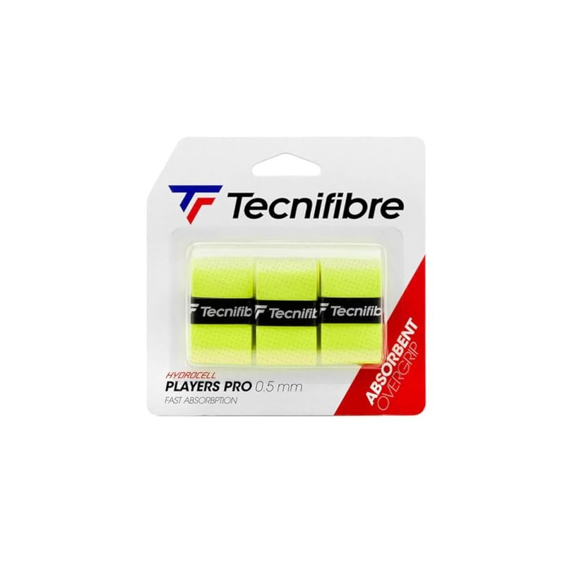 Tecnifibre Overgrips Players Pro Neon Pack 3u
