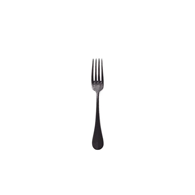 VINTAGE INOX Baguette Classic Standard Fork, Made in Japan, Black