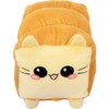 moodrush® Toast Cat / Bread Cat Plush Cushion | Cuddly