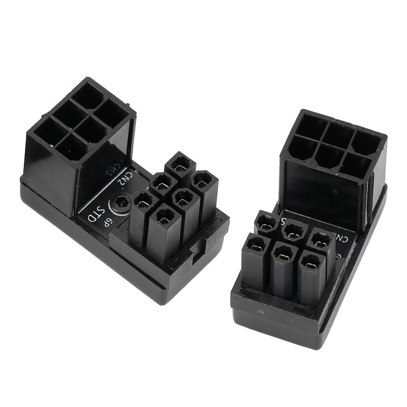 ATX 6Pin Adapter for Desktops Graphics Card Female to Male