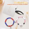 VINEST 1 Pair Heart-Shaped Magnetic Matching Bracelets, Elastic Cat Bracelet,