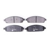 HELLA Front Brake Pads with Acoustic Wear Warning – Four