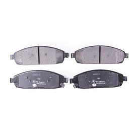 HELLA Front Brake Pads with Acoustic Wear Warning – Four Brake Pads per Set – T1527 – for Jeep 8DB 355 012-101