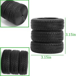 Mikily's Tire-shaped pen holder creative desktop storage tools black plastic desktop ornaments