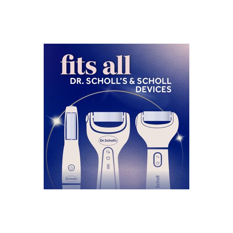 Dr. Scholl’s NanoTech Roller Replacement Heads for Pedi Perfect Pro