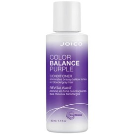 Joico Color Balance Purple Acondicionador | Para Rubios Fríos y Cabello Gris | Elimina Tonos Amarillos| Aporta Intensidad y Brillo | Protección UV | Con Aceite de Rosa Mosqueta y Extracto de Té Verde