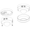 Eglo 97422 DETECT ME 6 PIR Motion Sensor in Black