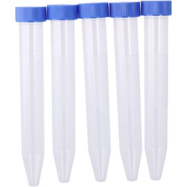 SHUATI Conical Microtube with Graduations 100pcs Graduated Marks Non-pyrogenic Polypropylene Sample Vial Graduated Centrifuge Test Tubes Science Experiments