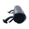 LAUUEXOP Right Side Muffler Compatible for Honda GX630 GX660 GX670