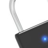 Fingerprint Padlock 0.5s Quick Unlocking 2000N Tension Strength Smart Padlock