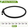 X AUTOHAUX 5/16" Fuel Line Kit 3.28ft Vacuum Hose Automotive