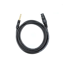 Audio2000's 12 Ft 1/4" TS to XLR Female Microphone Cable for Speaker, Mixer