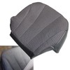 NLQR Front Driver Side Bottom Replacement Seat Cover Cloth Dark