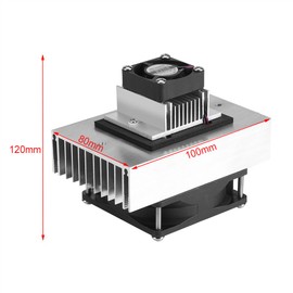 DC 12V Heatsink Semiconductor Cooling Cooling System Mini Air Conditioner Heatsink DIY Kit