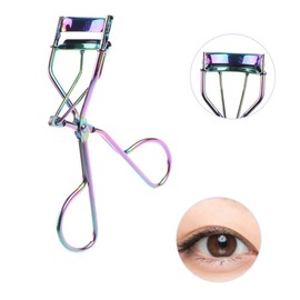 1PC Eyelash Curler, Colorful Eyelashes Curler Tweezer Curling Clip Women Big Eye Beauty Makeup Tool Multicolor Natural Curling Eye Lashes for Long Lasting, Radom Coor