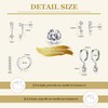 Sanfenly 14K Gold Plated Earring Sets for Women Dainty Stud