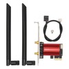 Bluetooth 4.2 PCIe WiFi Adapter Card, Dual Band 2.4GHz/5GHz 1200Mbps