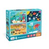 Chuckle & Roar - Space, Ocean, Safari, World Map Puzzles