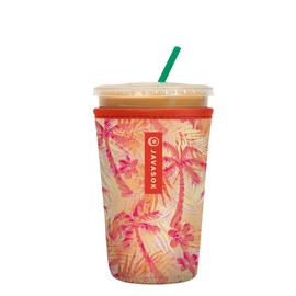 Sok It Java Sok Iced Coffee & Cold Soda Insulated Neoprene Cup Sleeve (Tropical Dream, Medium: 22-28oz)