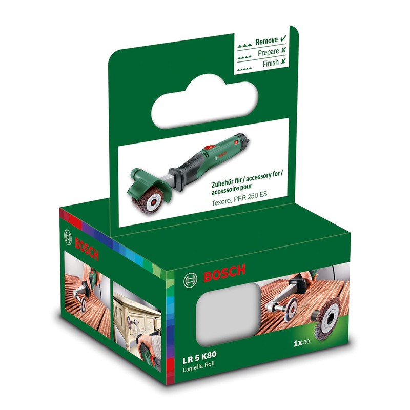 Bosch Home and Garden Sanding Lamella Roll (LR5 K80, for
