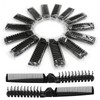 50 Pcs Foldable Combs in Bulk Individually Wrapped, Travel Pocket