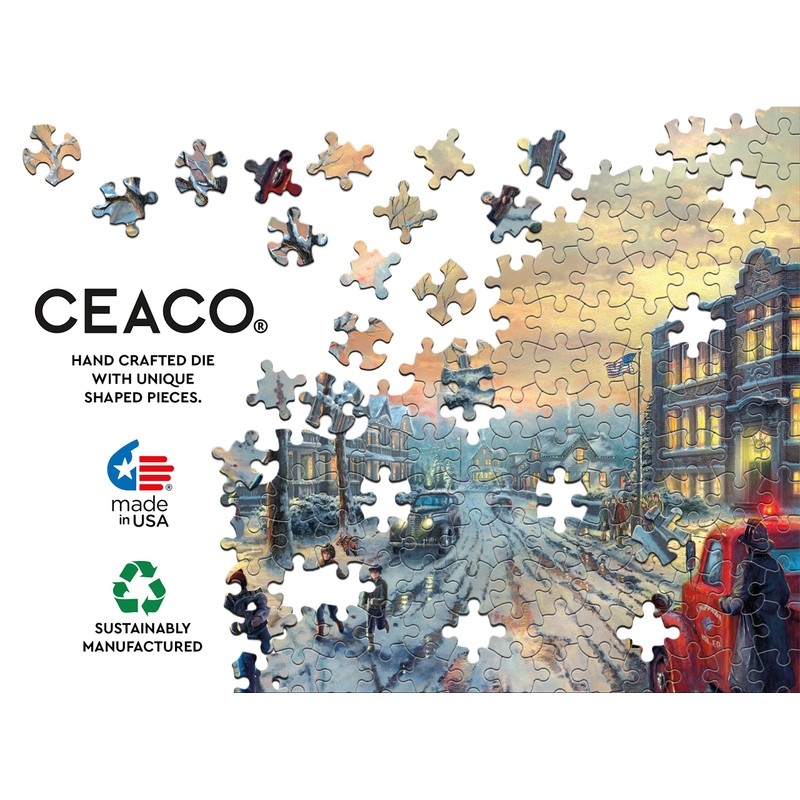 Ceaco - Thomas Kinkade - Holiday Movies - A Christmas