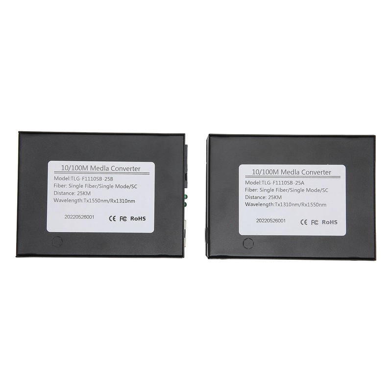 Media Converter Optical Ethernet Media Converters Single Mode 10 100Base