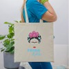 rainUP Frida Kahlo Bag Organic Cotton - Tote Bag (Turquoise)