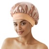 Zixsavk Silk Bonnet for Sleeping Women - Waterproof Shower &