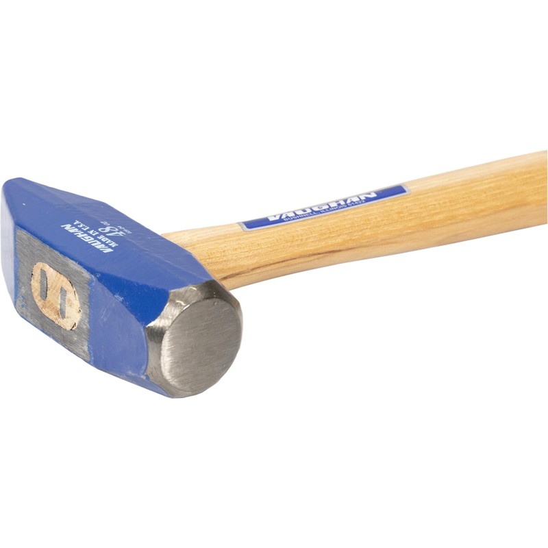 VAUGHAN Blacksmith Hammer, Made In The USA, Hickory Handle, 3