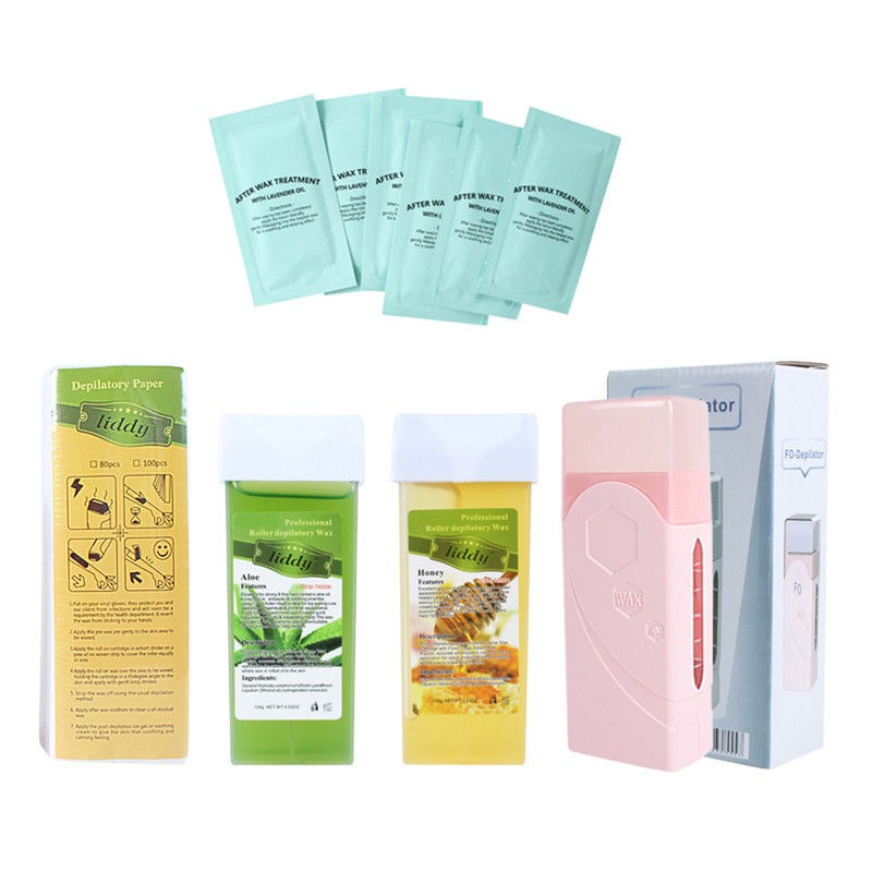liddy Wax Therapy Set Wax Machine Fast Melting Hair Removal