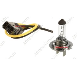 Dorman, Heliolite Dorman 84717 Headlight Connector + H7 Bulb fits 1998-2009 Volvo S80 V70 C70 XC90