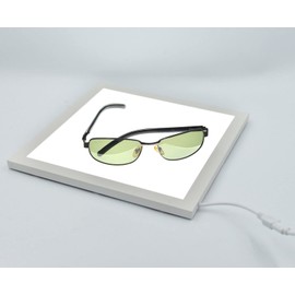 LED Panel Ultraslim Ultrasound Less Than 1 cm, 20 x 20 cm, 6000 K, Photography Sill Life Lighting