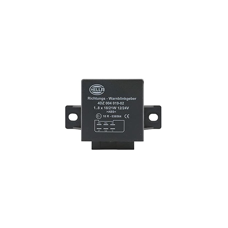 HELLA 4DZ 004 019-021 Flasher Unit - 12/24V - 6-pin