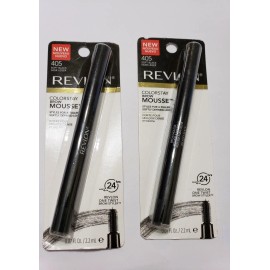 Revlon Colorstay Brow Mousse 405 Soft Black, 2 Pack