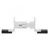 Water Pump Bracket Silver Aluminum Alloy Desktop Mounting Stand for
