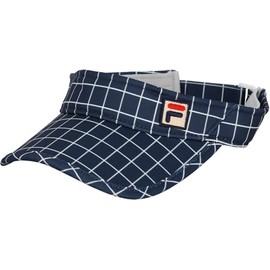 Fila FDZEL0091 Women's Tennis Visor, Sun Visor, Absorbent, Quick Drying, UV Protection, fila navy