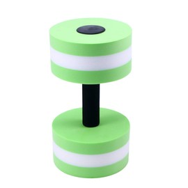 DOITOOL Dumbells Sport Fitness Water Bottle Barbell Pool Weights Hand Exercise Water Aerobics Green