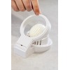 KitchenCraft Egg Slicer, Multifunctional Egg Cutter, Plastic with Stainless Steel
